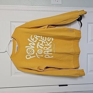 Like New Power to the Parks sweatshirt. Large